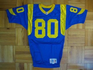 1995 Authentic Rams Isaac Bruce Wilson Jersey 44 Pro Line