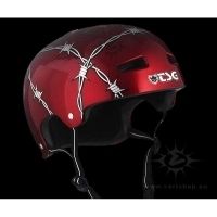 TSG Helmet Evolution Graphic Designs Barbed Wire