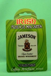 Jameson Irish Whiskey Collectable Metal Fridge Magnet Ireland