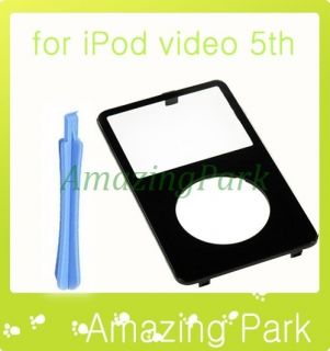 Front Panel Case Cover for iPod Video 5th 5 Gen Black