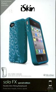 iSkin Solo FX Special Edition Case for iPhone 4 4S Bondi Blue
