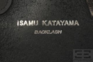 Isamu Katayama Backlash Black Leather Pony Hair Holster