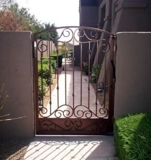 Wrought Iron Gate  Entry Gate