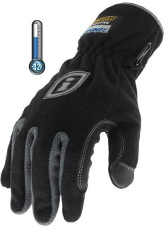 Ironclad Summit Windproof Cold Condition Gloves Thermotec Fleece