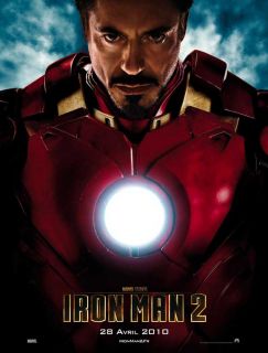 Iron Man 2 French Style A 27 x 40 Inches   69cm x 102cm Poster Print