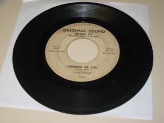 Doo Wop 45rpm Record Jaguars Original Sound 06 Promo