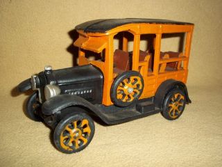 1920s Style Cast Iron Station Wagon Truck