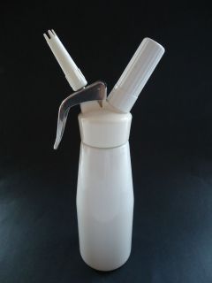 ISI Whipped Cream Dispenser Maker 5 Liter 1 Pint White Austria