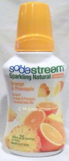 SodaStream Sparkling Naturals Orange Pineapple Flavoring