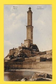 Early Vintage Postcard of Italy Italia Italie Genova PA