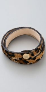 METALSKIN Classic Leopard Wrap Bracelet