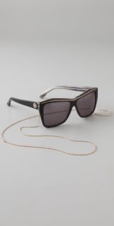 House of Harlow 1960 Cassie Sunglasses with Gold Chain
