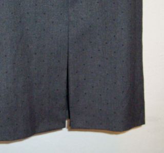  80s does 40s Pencil Skirt~High Waist~Polka Dots~Rockabilly.Pinup~Issel