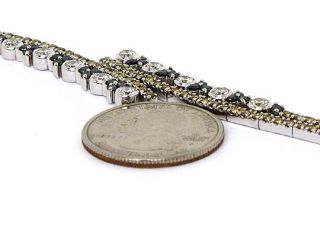 Opulent 18K Gold 4 Carats Fancy Diamond Ladies Bracelet