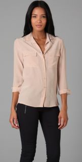 Equipment Classic Washed CDC Blouse