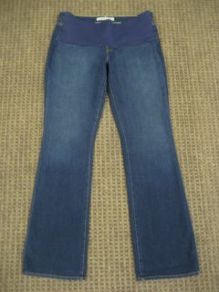 Brand Maternity Jeans Stretch Bootcut Jeans Dark Blue Size 31 Medium