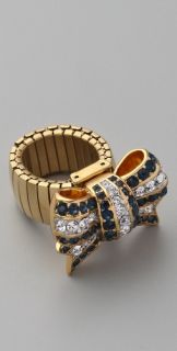 Juicy Couture Brentwood Prepster Pave Bow Ring