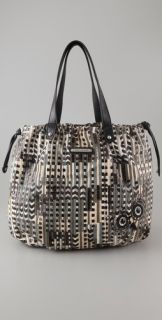 Juicy Couture Beaded Owl Drawstring Tote
