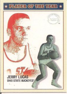 Jerry Lucas 2001 Fleer Greats of the Game Player of the Year Ohio