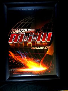 Mission Impossible III 2006 One Sheet VG FN Action Thriller Tom Cruise