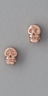 Bing Bang Tiny Skull Stud Earrings