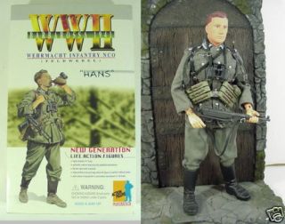 WWII German Officer Dragon 12 Figure Hans 1st Figure