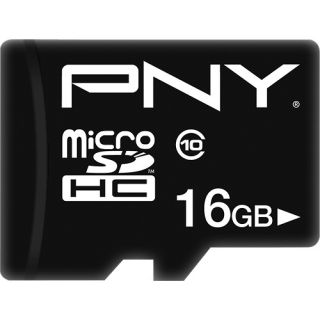 PNY 16GB 16 GB Class 10 Micro SDHC SD HC SDU16G10TEF