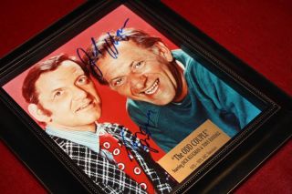 Jack Klugman Tony Randall Signed Autograph Odd Couple UACC DVD COA
