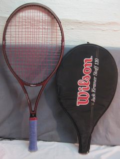 Wilson Jack Kramer Staff 110 Graphite Tennis Racquet Racket Cover 4 3