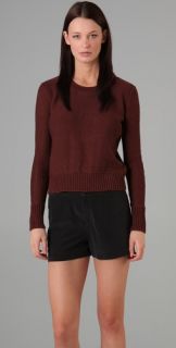 T by Alexander Wang Crew Neck Pullover Sweater