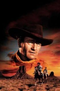 Searchers Movie Poster 01 John Wayne Large