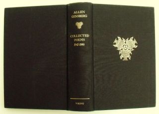 Allen Ginsberg Collected Poems 1947 1980 1985 Signed 1st UK Edition