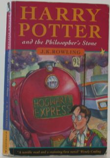 Rowling Harry Potter and The Philosophers Stone UK First Edition