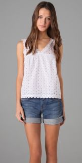 Juicy Couture Bonnie Eyelet Tank