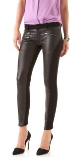 Siwy Mick Leather Skinny Jeans