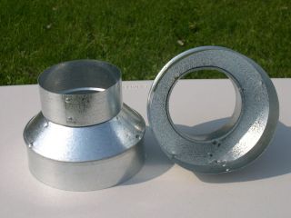 Reducer Stove Pipe Stoves 4 to 6 inch Riley Stove
