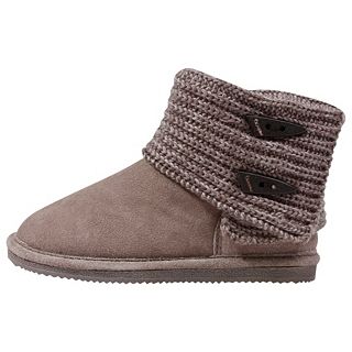 Bearpaw Cable Knit (Toddler/Youth)   661Y GRAY   Boots   Winter Shoes