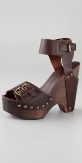 HOSS Ankle Cuff Clog Sandals