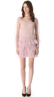 RED Valentino Ruffled Tulle Dress