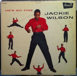 JACKIE WILSON hes so fine LP VG  BL 54042 Vinyl 1959 1st Press DG
