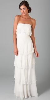 Thread Caitlin Tiered Strapless Gown