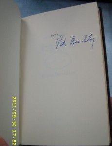 Jaws RARE Stated First Edition and Signed by Author Peter Benchely