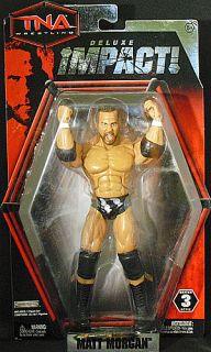 Matt Morgan TNA Deluxe Impact 3 Jakks Toy Wrestling Action Figure