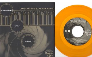 Jack White Alicia Keys Another Way to Die 7 45 Record New Third Man