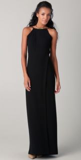 Yigal Azrouel Slit Gown with Open Back