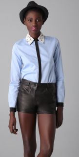 Tibi Blouse with Removable Collar