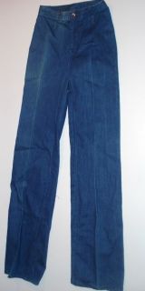 Vintage 1970s Jag Australia Jeans Size 2 No Pockets