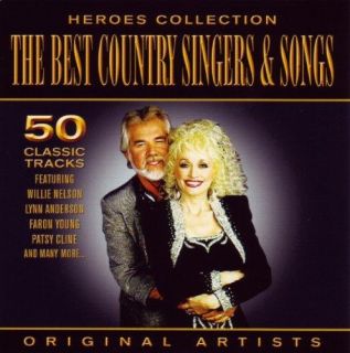 Heroes Collection Best Country Singers Songs Audio 2CD New