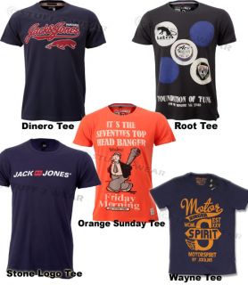 Jack & Jones Clearance T shirts various styles