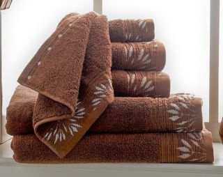 Hutton Wilkinson Floral Jacquard 6 Piece Towel Set
